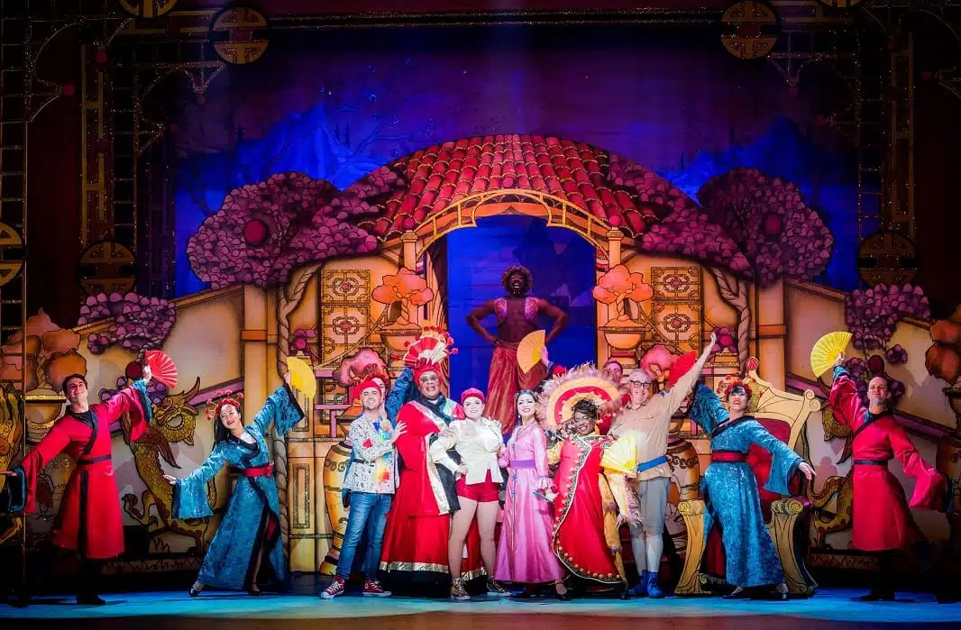 The cast of Hackney Empires Aladdin. Credit Robert Workman 3
