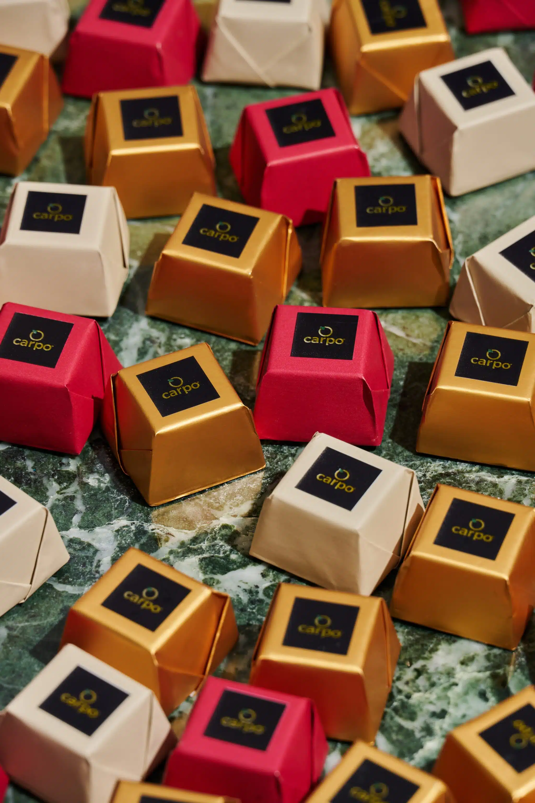 Gems chocolate bites with whole hazelnut scaled