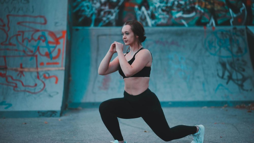 Urban workout in Shoreditch: a glimpse into the latest London fitness trends blending street culture and movement.