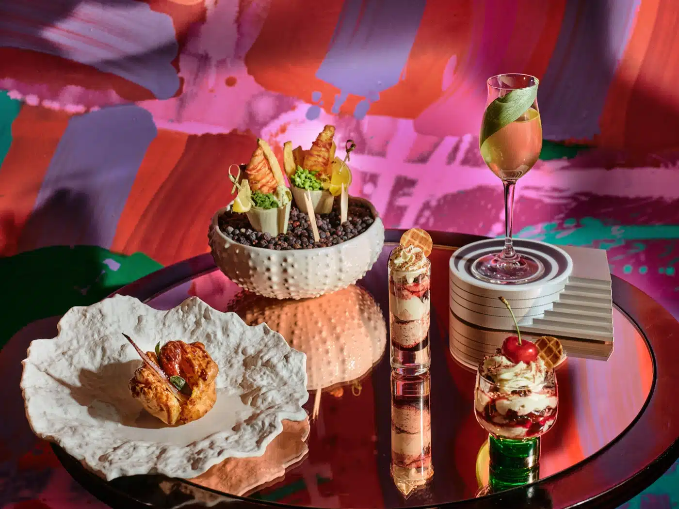 45 Park Lane Oscars menu
