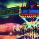 Vibrant neon-lit scene of the Live Odyssey experience at Camden Lock, capturing the energy of London’s ultimate British music event.