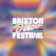 Vibrant neon logo of Brixton Disco Festival, celebrating the best of disco music, dance, and culture in London’s iconic Brixton area.