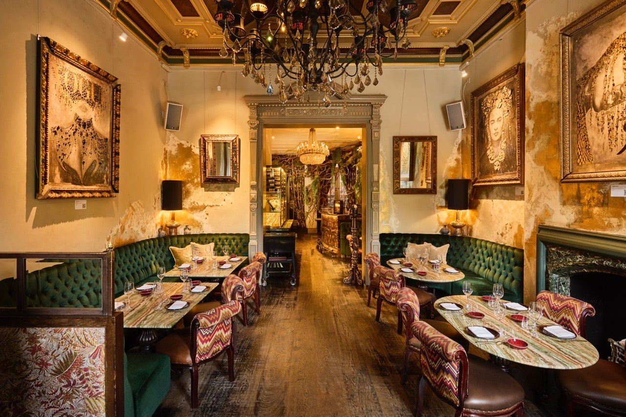 Interior of COYA Mayfair