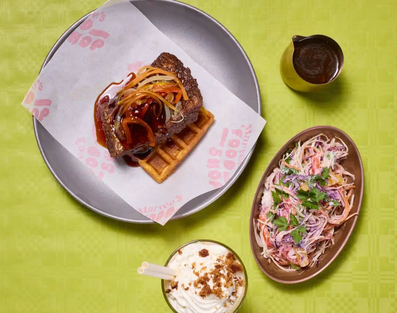 Takeaway food at Marvee’s Food Shop
