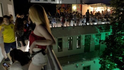 people chilling at The Hive Party Hostel